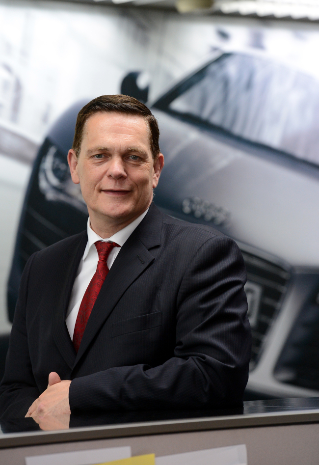 Audi Korea CEO Johannes Thammer.   Ahn Hoon/The Korea Herald