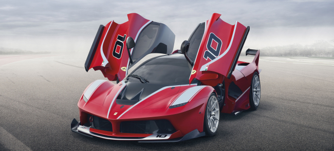 The Ferrari FXX K Hybrid