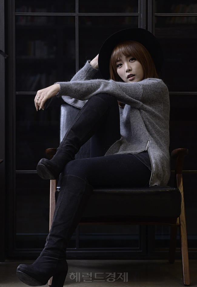 가수 홍진영. 박해묵 기자/mook@
가수 홍진영. 박해묵 기자/mook@