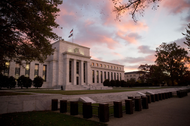 The  Federal Reserve building in Washington, D.C.    Bloomberg