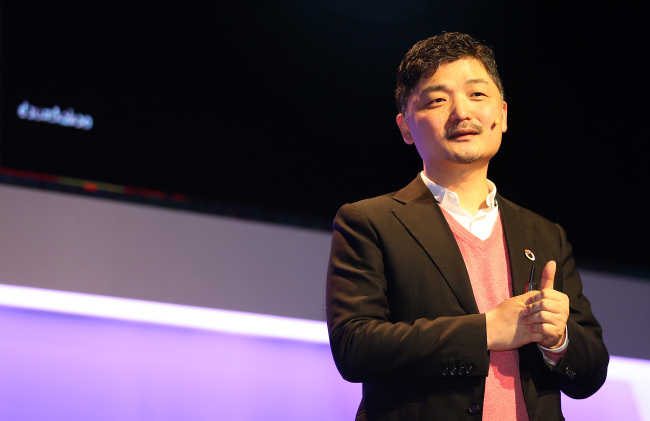 Daum Kakao board chairman Kim Beom-su.   Yonhap