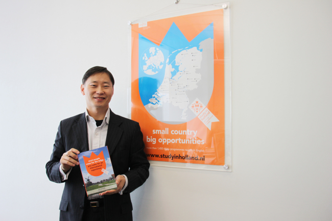 Leo Chung, the chief representative officer at Nuffic Neso Korea