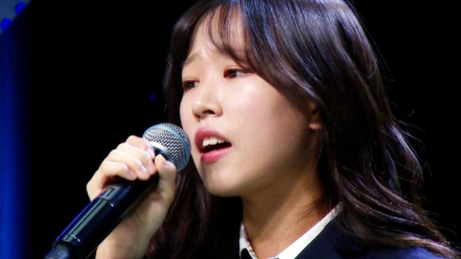 A screen capture of “K-pop Star 4” contestant Nam So-hyun. SBS