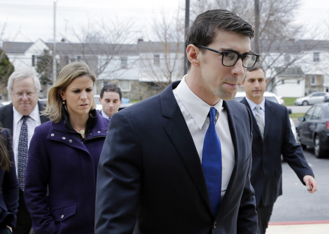 Michael Phelps.   (AP-Yonhap)