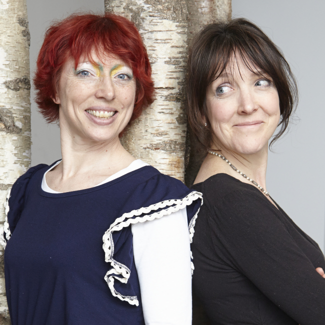 Ella Berthoud (left) and Susan Elderkin. Courtesy of John Rigg