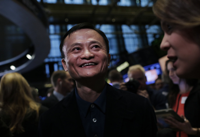 Alibaba CEO Jack Ma.    Bloomberg