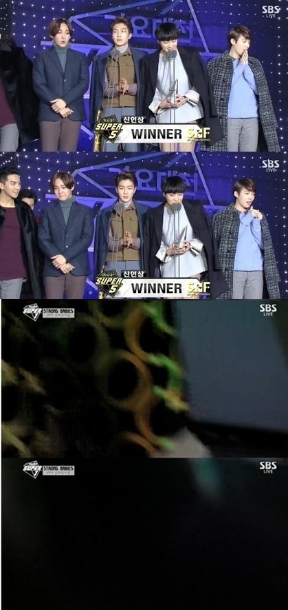 SBS 가요대전 방송사고 비투비