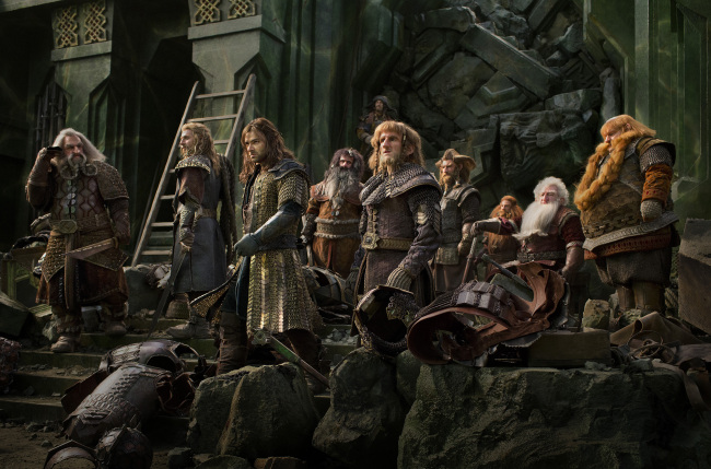 A scene from “The Hobbit: The Battle of the Five Armies,”   TNS
A scene from “The Hobbit: The Battle of the Five Armies,”   TNS