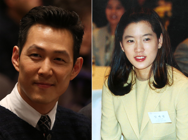 Lee Jung-jae (left) and Lim Se-ryung.   Yonhap