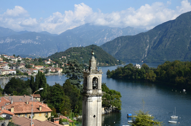 The bell tower of Chiesa di Sant’Andrea in Sala Comacina, Italy (Pittsburgh Post-Gazette/TNS)