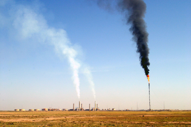 The Kirkuk Oil Company refinery in Iraq.   Bloomberg