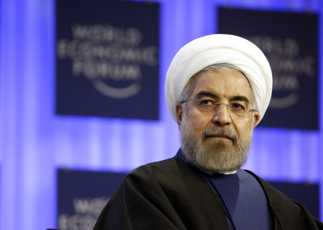 Iran’s President Hassan Rouhani. Bloomberg