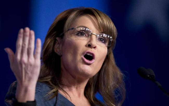 Former Alaska Gov. Sarah Palin.   AP-Yonhap