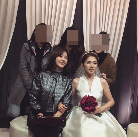 김상민 김경란 결혼. 사진=박은지 인스타그램
