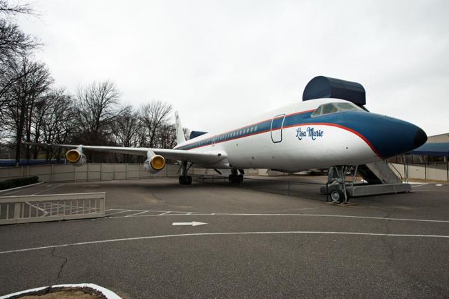 “Lise Marie,” a Convair 880, one of two private jets belonging to Elvis Presley to be auctioned.   AFP-Yonhap