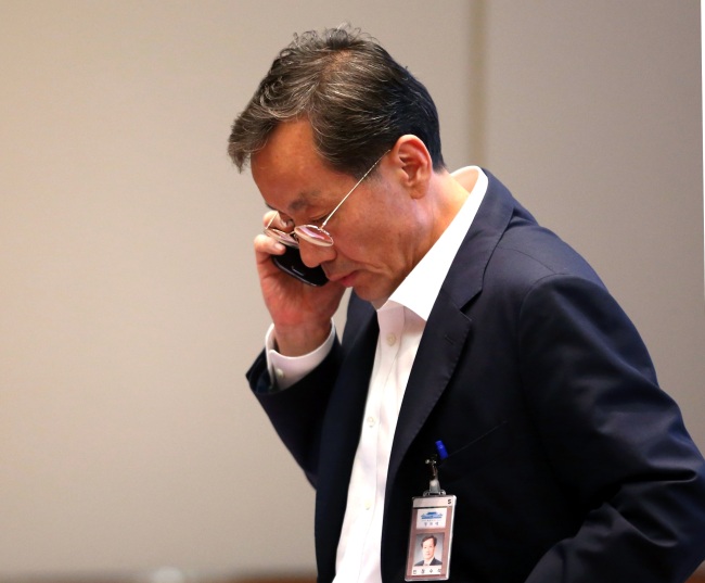 Kim Young-han, senior presidential secretary for civil affairs (Yonhap)