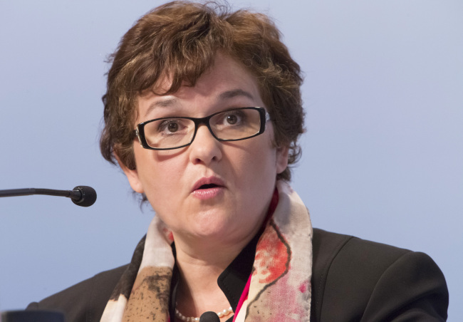 ECB board member Sabine Lautenschlaeger.    Bloomberg