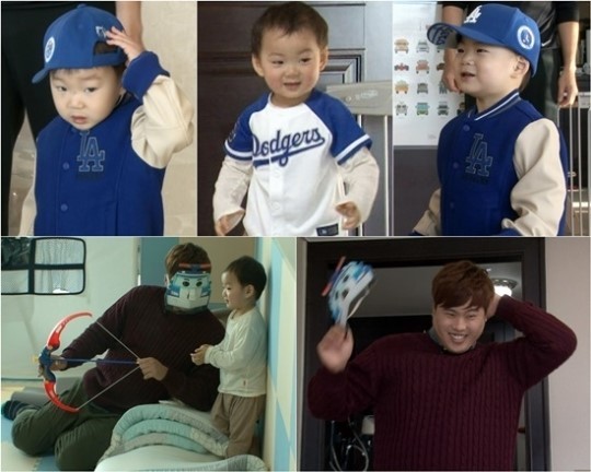 ‘슈퍼맨’ 삼둥이 류현진