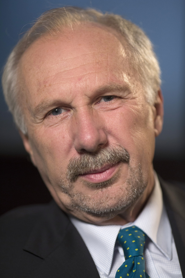 Ewald Nowotny.    Bloomberg