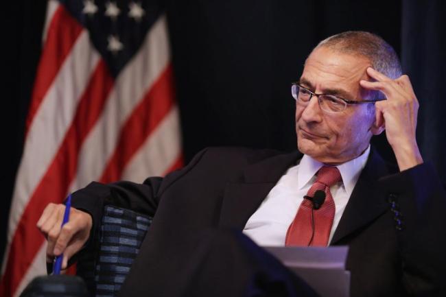 Center for American Progress co-founder John Podesta.   AFP