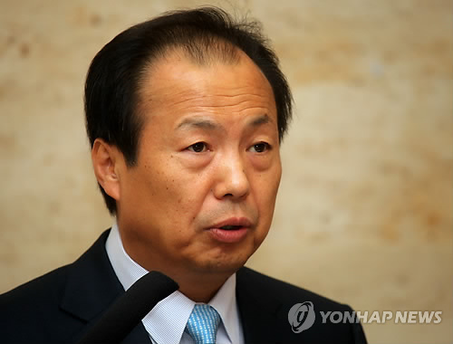 Shin Jong-kyun, the president of Samsung Electronics' mobile buisness unit. Yonhap