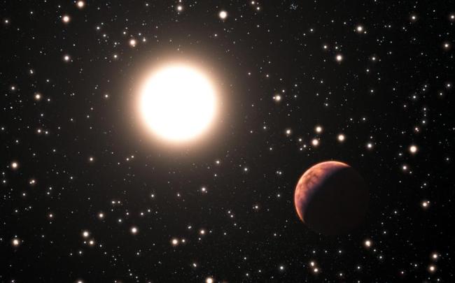 An artist’s conception of a distant planet. AFP