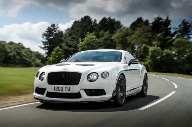 Bentley’s new Continental GT3-R supercar. Bentley Motors