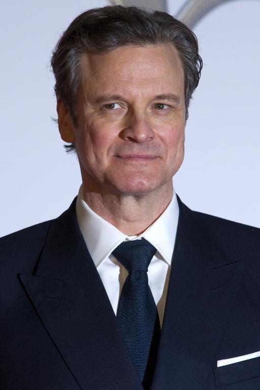 Colin Firth.    AFP