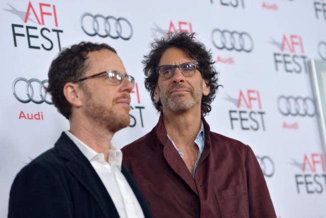 Directors Ethan Coen (left) and Joel Coen.   AFP