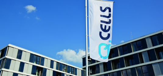 The headquarters of Hanwha Q Cells in Thalheim, Germany. Hanwha Q Cells