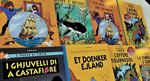 Tintin is set to be the star of the show at a top art fair this week, where original Tintin artwork is expected to reach $2.8 million at auction. (AFP)