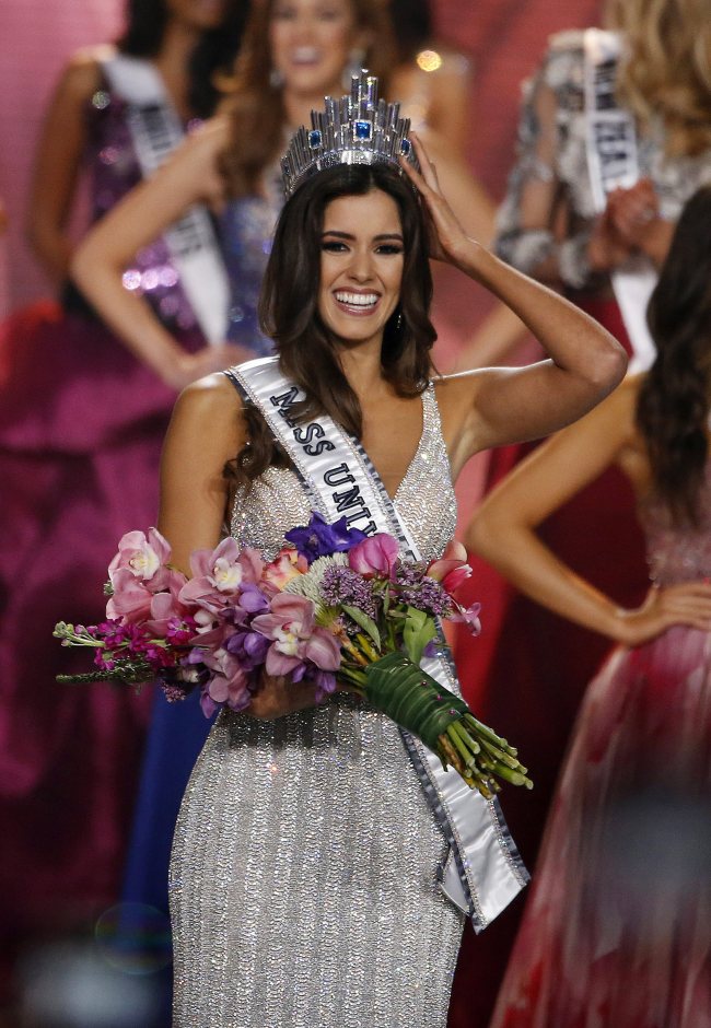 Miss Colombia Paulina Vega. EPA-Yonhap