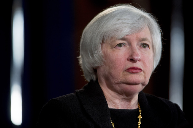 U.S. Fed Chair Janet Yellen.   Bloomberg