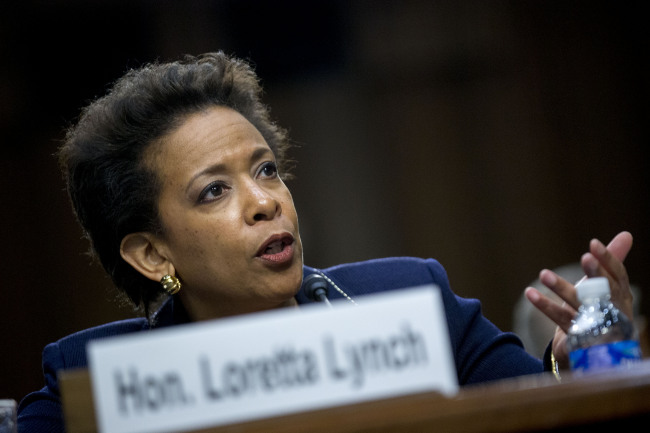 Loretta Lynch.   Bloomberg