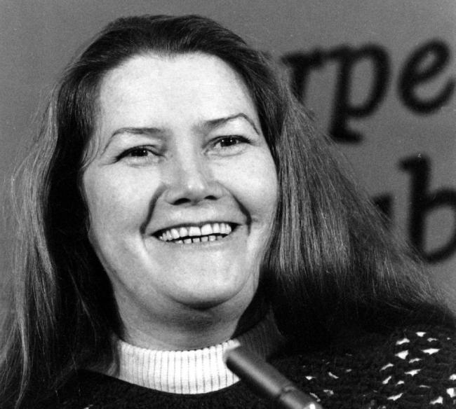 Colleen McCullough.   AP