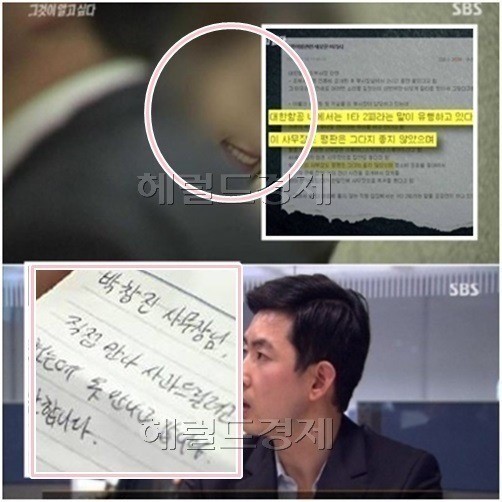 ‘땅콩회항’ 여승무원, “조현아에게 교수직 제안 받았지만…” 눈물