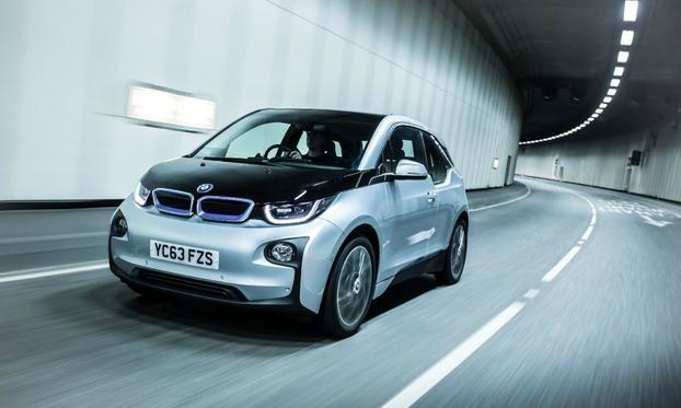 BMW’s electric car i3 EV, fitted with ConnectedDrive.   BMW