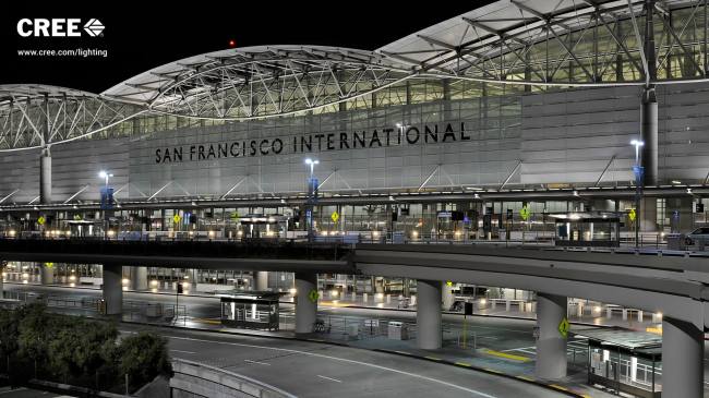 San Francisco International Airport is one of Cree’s biggest customers.   Cree