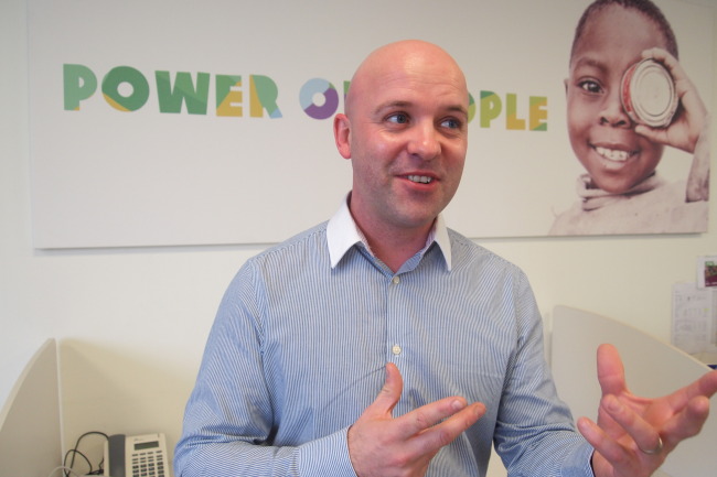 Chris Ashworth, international market development manager at Oxfam Great Britain