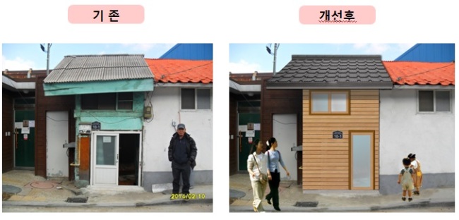 기존 주거환경
재생 후 주거환경