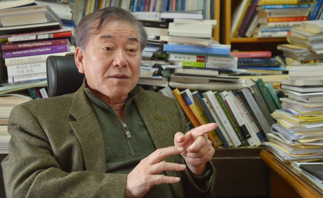 Moon Chung-in (Kim Myung-sub/The Korea Herald)