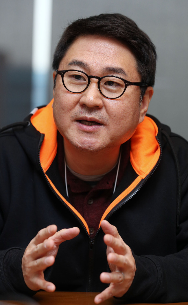 Lee Sir-goo, cochief executive of Daum Kakao.   Yonhap