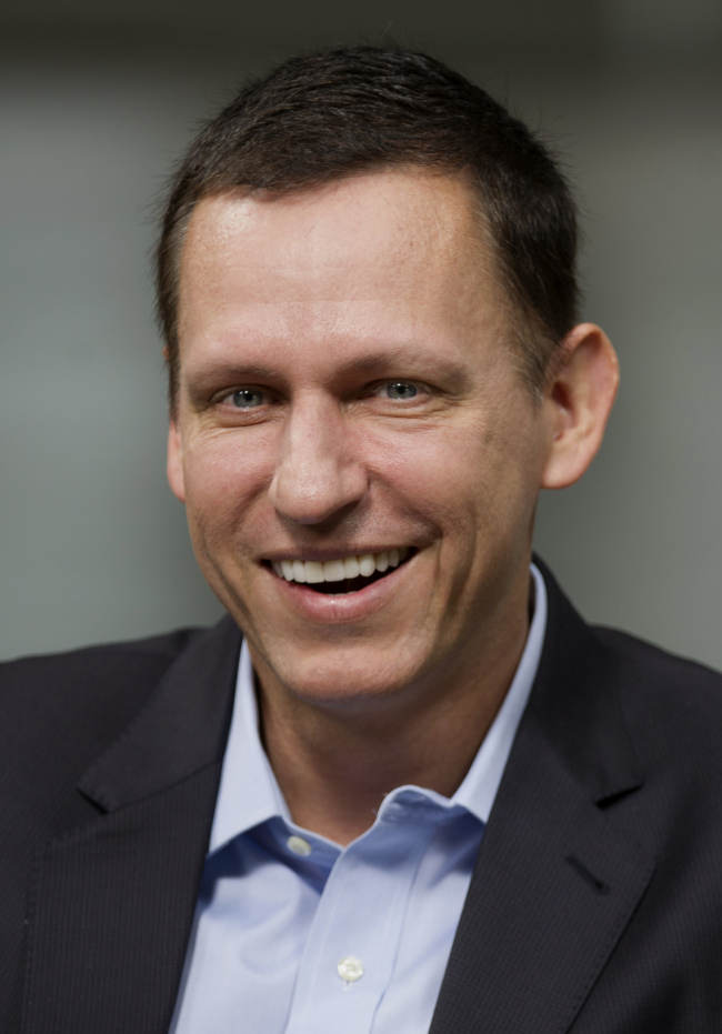 Peter Thiel. Bloomberg