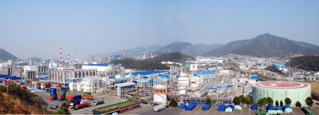 LG Chem’s Yeosu plant in South Jeolla Province.   LG Chem