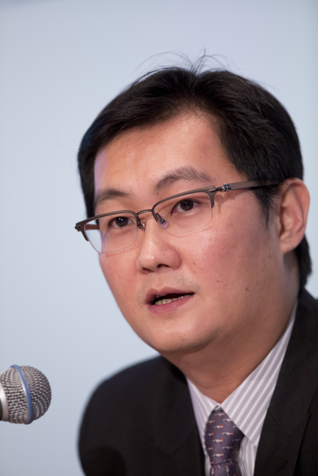 Ma Huateng / Tencent.   Bloomberg