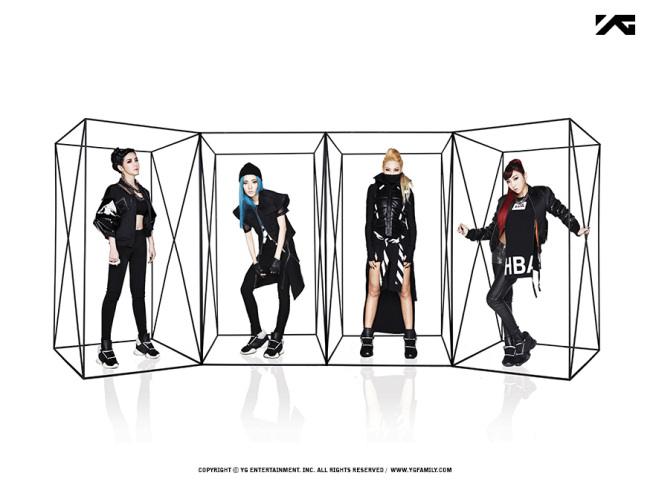 2NE1.    YG Entertainment