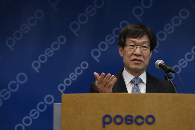 POSCO chairman Kwon Oh-joon.   Bloomberg