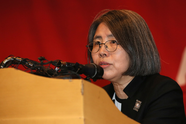 Kim Young-ran.   Yonhap