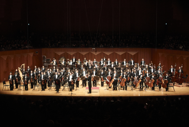 KBS Symphony Orchestra performs at the regular concert series on Jan. 24, 2014.   KBS Symphony Orchestra