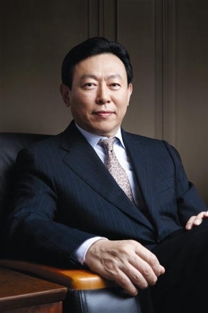 Lotte Group chairman Shin Dong-bin. Lotte Group